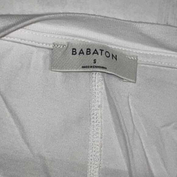 𝅺ARITZIA Babaton Sleeveless, Crew-Neck Dress with Shoulder Pads Size S - Picture 6 of 11